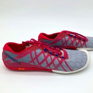 MERRELL VAPOR GLOVE 3 Azalea Minimalist Barefoot running women's 10.5